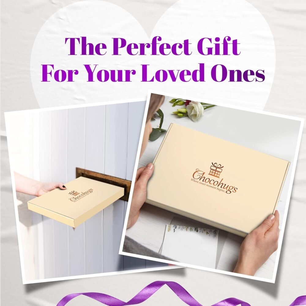 Chocohugs Chocolate Gift Hamper Box | Filled with Assortment of Dairy Milk Selections | Box of Chocolates | Sweet Treat Gift Box | Assorted Dairy Milk Chocolate Selection Box Gift Hamper - Image 3